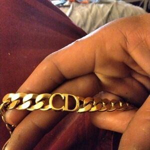 Dior Gold Chain Necklace